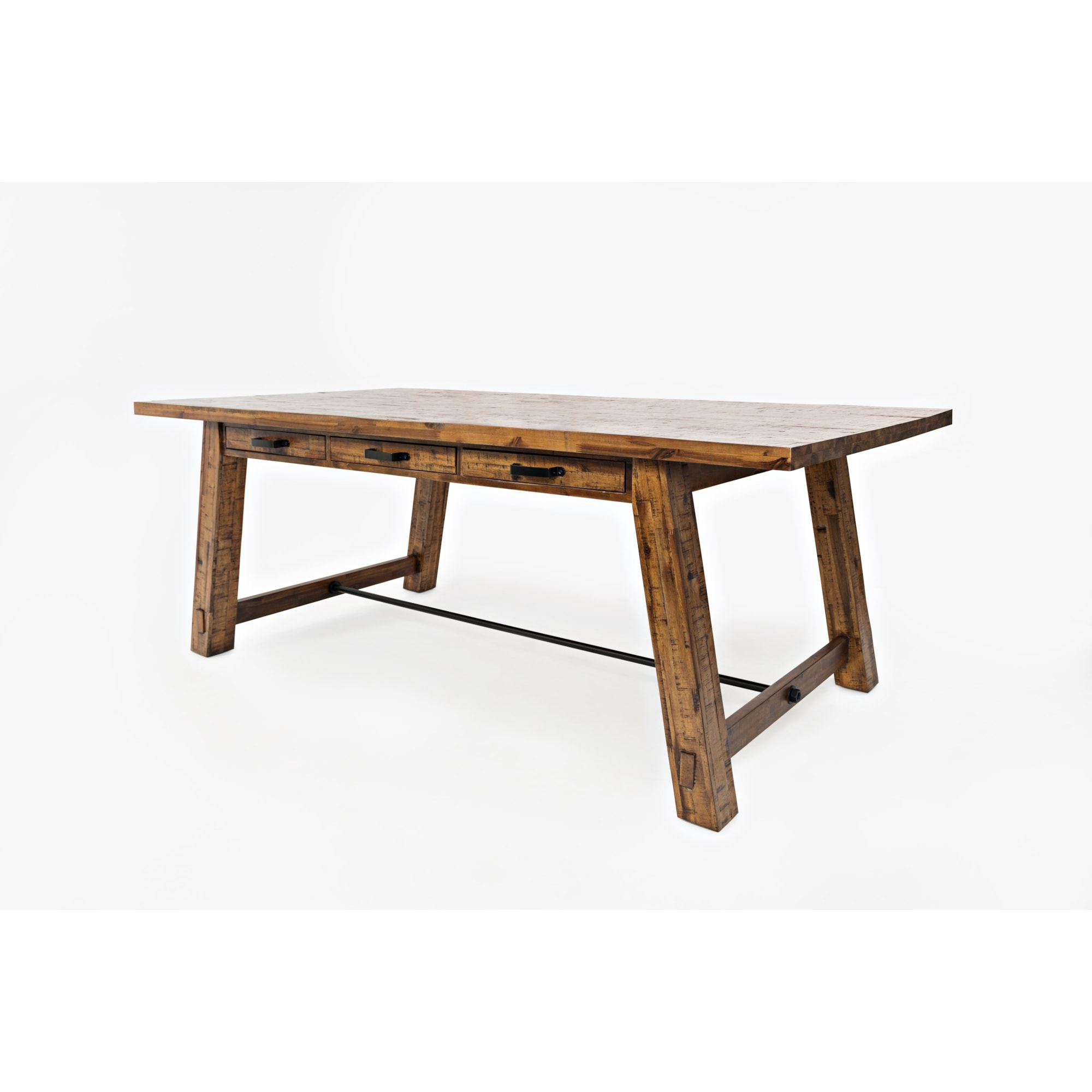 Jofran Cannon Valley 151182 Trestle Dining Table Westrich Furniture